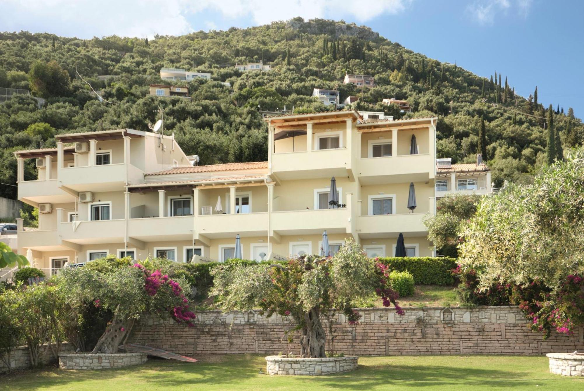 Krouzeri Beach Apartments Nisaki  Ngoại thất bức ảnh